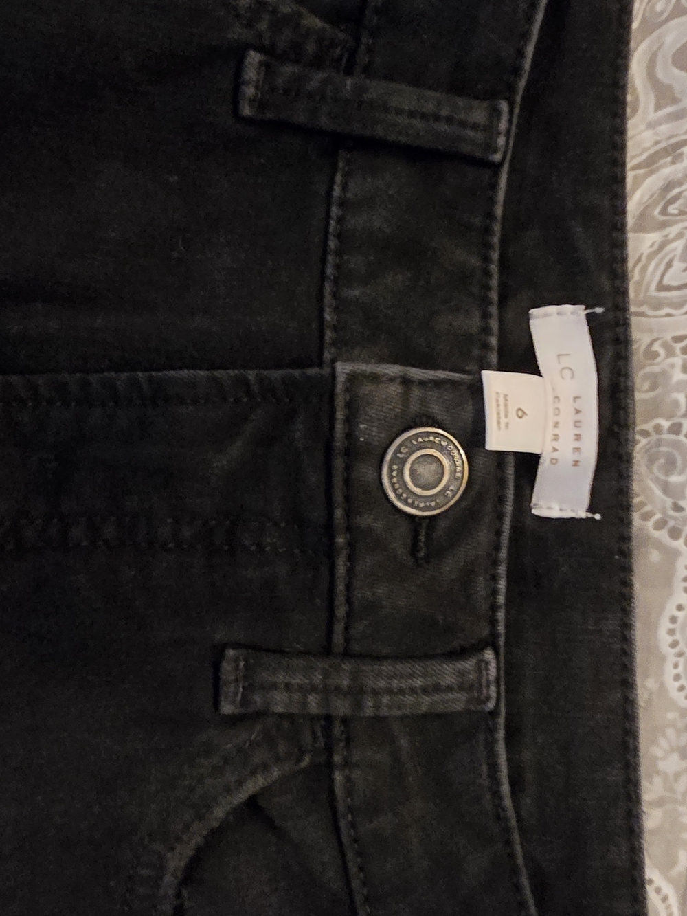 LC Lauren Conrad Black Men's Jeans - Classic Straight Fit